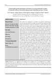 Evaluating the growth performance of all male sex reversal and mixed ser tilapia (Oreochromis niloticus) cultured in earthen ponds in Binh Phuo province, Vietnam