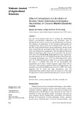 Effect of temperature on life history of Bemisia tabaci (Gennadius) (Homoptera: Aleyrodidae) on cassava Manihot Esculenta crantz