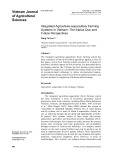 Integrated agriculture aquaculture farming systems in Vietnam: The status quo and future perspectives