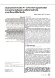 Development of static P-Y curves from experimental measurements based on lateral load tests on onshore drilled shafts