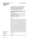 Comprehensive analysis of morphological variation among 24 tomato (Solanum lycopersicum) genotypes oriented to ornamental breeding in Vietnam