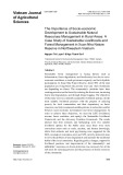 The importance of socio-economic development to sustainable natural resources management in rural areas: A case study of sustainable livelihoods and forest management in Xuan Nha nature reserve in Northwestern Vietnam