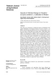 Impacts of climate change on hazelnut (Corylus avellane L.) cultivation in Bhutan