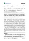 A riverbank failure model: A case study for the segment of Tien River flowing through Sadec, Vietnam