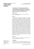 The impacts of financial development, trade openness, natural resources rent, and government expenditure on economic growth: Evidence in Northeast Asia