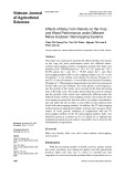 Effects of baby corn density on the crop and weed performance under different maize-soybean intercropping systems