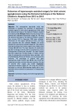 Outcomes of laparoscopic-assisted surgery for total colonic aganglionosis using the Duhamel technique at the National Children's Hospital from 2013 to 2018