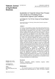 Exploitation of catechin extract from pruned tea leaves as a promising food preservative against lipid oxidation