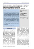 The current status of dietary characteristics of outpatients with chronic obstructive pulmonary disease at Viet Tiep Friendship Hospital, Hai Phong in 2022