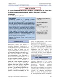 A case of extensive colonic dilation complicated by ileus due to Hirschsprung's disease in adults: An easily missed diagnosis