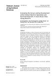 Evaluating the group lending development at the Vietnam bank for Agriculture and Rural Development: A case study in Bac Giang Branch II