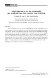 Species composition of coral reef fish in the coastal areas of North Hai Van - Son Cha, Thua Thien Hue province