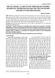 Một số vấn đề lý luận về phát triển đội ngũ trưởng bộ môn các trường đại học đáp ứng yêu cầu đổi mới căn bản và toàn diện giáo dục