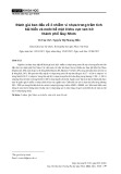 Baseline assessment of microplastic contamination in beach sediments and surface waters around the coastal areas of Quy Nhon city