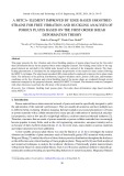 A MITC3+ element improved by Edge-based smoothed strains for free vibration and buckling analyses of porous plates based on the first-order shear deformation theory