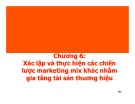 Bài giảng Quản trị tài sản thương hiệu: Chương 6 - TS. Nguyễn Ngọc Quang