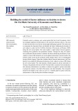 Building the model of factors influence on decision to choose Ho Chi Minh University of Economics and Finance