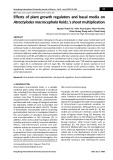 Effects of plant growth regulators and basal media on Atractylodes macrocephalaKoidz.'s shoot multiplication