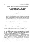 Một số giải pháp quản lý nhằm phát huy giá trị di sản Hán Nôm tại các di tích lịch sử văn hóa quốc gia ở tỉnh Ninh Bình