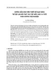 Hướng dẫn sinh viên thiết kế hoạt động “Bé tập làm nội trợ” cho trẻ mẫu giáo 5-6 tuổi theo hướng trải nghiệm