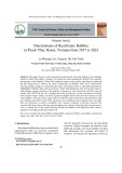 Determinants of real estate bubbles in Thach That, Hanoi, Vietnam from 2017 to 2023