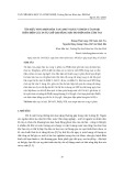 Tín hiệu von-ampe hòa tan anot xung vi phân của Pb(II) trên điện cực in tự chế ghi bằng máy đo điện hóa cầm tay