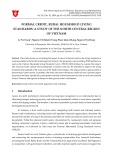 Formal credit, rural household living standards: A study of the North Central region of Vietnam