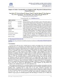 Impact of cation concentration on graphene oxide properties fabricated from disposed batteries