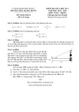 Đề thi giữa học kì 1 môn Toán lớp 9 năm 2024-2025 có đáp án - Trường THCS Hai Bà Trưng, Quận 3 (Đề tham khảo)