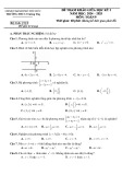 Đề thi giữa học kì 1 môn Toán lớp 9 năm 2024-2025 có đáp án - Trường THCS Trường Thọ, Thủ Đức (Đề tham khảo)