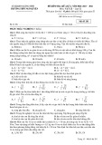 Đề thi giữa học kì 1 môn Vật lý lớp 12 năm 2023-2024 - Trường THPT Ngô Quyền, Quảng Ninh