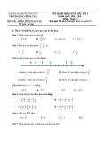Đề thi giữa học kì 1 môn Toán lớp 7 năm 2024-2025 có đáp án - Trường THCS Bình Thọ, Thủ Đức (Đề tham khảo)