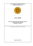 Giáo trình Điều dưỡng chuyên khoa hệ nội (Ngành: Điều dưỡng - Trình độ: Cao đẳng) - Trường Cao đẳng Y tế Thanh Hoá