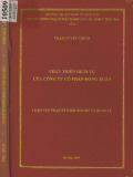 Luận văn Thạc sĩ Kinh doanh và quản lý:  Phát triển dịch vụ của Công ty cổ phần Đồng Xuân