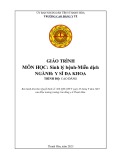 Giáo trình Sinh lý bệnh - miễn dịch (Ngành: Y sỹ đa khoa - Trình độ: Cao đẳng) - Trường Cao đẳng Y tế Thanh Hoá