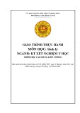 Giáo trình Thực hành Sinh lý (Ngành: Kỹ thuật xét nghiệm y học - Trình độ: Cao đẳng) - Trường Cao đẳng Y tế Thanh Hoá