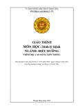 Giáo trình Sinh lý bệnh (Ngành: Điều dưỡng - Trình độ: Cao đẳng liên thông) - Trường Cao đẳng Y tế Thanh Hoá