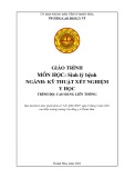 Giáo trình Sinh lý bệnh (Ngành: Kỹ thuật xét nghiệm y học - Trình độ: Cao đẳng liên thông) - Trường Cao đẳng Y tế Thanh Hoá