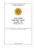 Giáo trình Sinh lý (Ngành: Y sỹ - Trình độ: Trung cấp) - Trường Cao đẳng Y tế Thanh Hoá