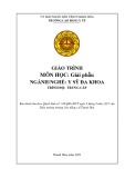 Giáo trình Giải phẫu (Ngành: Y sỹ đa khoa - Trình độ: Trung cấp) - Trường Cao đẳng Y tế Thanh Hoá