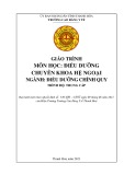 Giáo trình Điều dưỡng chuyên khoa hệ ngoại (Ngành: Điều dưỡng - Trình độ: Trung cấp) - Trường Cao đẳng Y tế Thanh Hoá