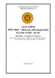 Giáo trình Đảm bảo chất lượng thuốc (Ngành: Dược - Trình độ: Cao đẳng văn bằng 2) - Trường Cao đẳng Y tế Thanh Hoá