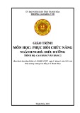 Giáo trình Phục hồi chức năng (Ngành: Điều dưỡng - Trình độ: Cao đẳng) - Trường Cao đẳng Y tế Thanh Hoá