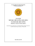 Giáo trình Điều dưỡng cộng đồng (Ngành: Điều dưỡng - Trình độ: Cao đẳng) - Trường Cao đẳng Y tế Thanh Hoá