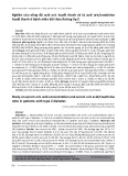 Nghiên cứu nồng độ acid uric huyết thanh và tỷ acid uric/creatinine huyết thanh ở bệnh nhân đái tháo đường típ 2