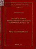 Luận văn Thạc sĩ Kinh doanh và quản lý:  Chiến lược đại dương xanh trong việc xây dựng chiến lược kinh doanh của PVC Đông Đô giai đoạn 2015-2020