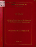 Luận văn Thạc sĩ Kinh doanh và quản lý:  Hoàn thiện chính sách marketing đối với nguồn vốn huy động tại Ngân hàng TMCP Hàng Hải Việt Nam