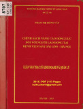 Luận văn Thạc sĩ Kinh doanh và quản lý: Chính sách nâng cao động lực đối với người lao động tại Bệnh viện Mắt Sài Gòn - Hà Nội