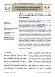 Effect of curing temperature on the mechanical characteristics of cement-treated soils: A review