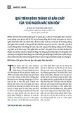 Quá trình hình thành và bản chất của “Chủ nghĩa Mác văn hóa”